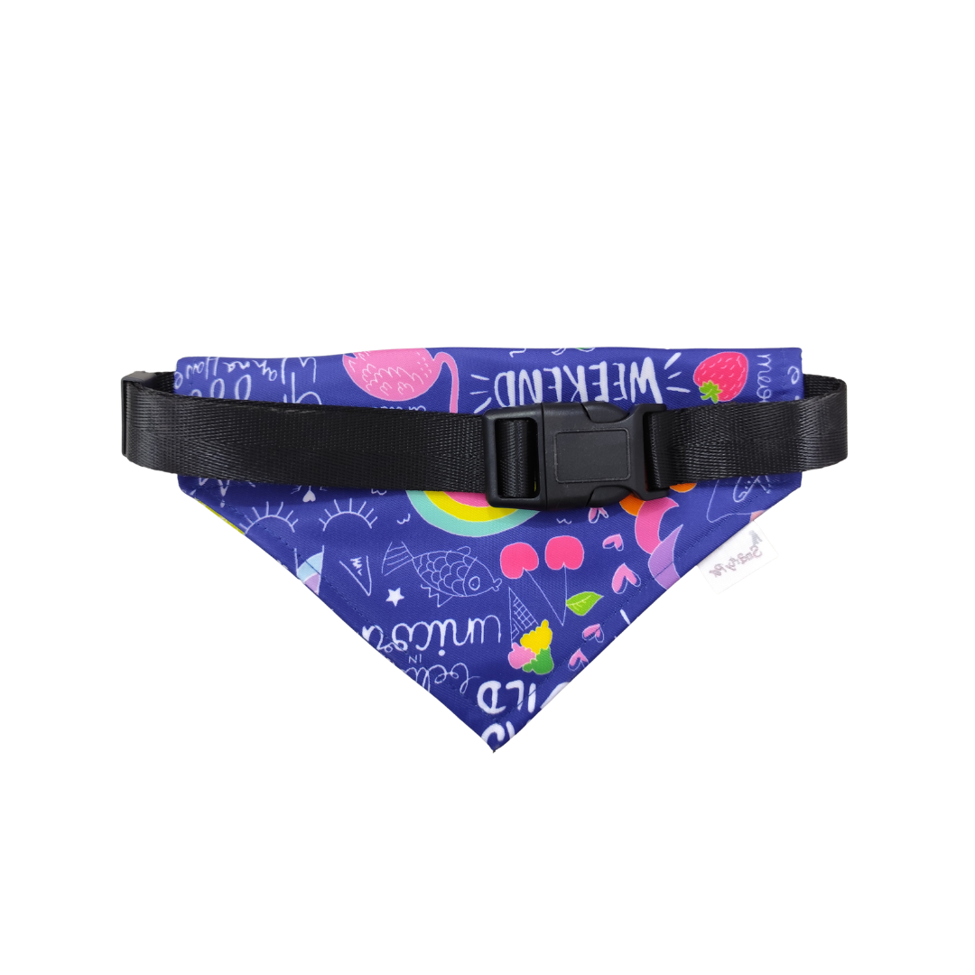 Bandana with Collar-Medium