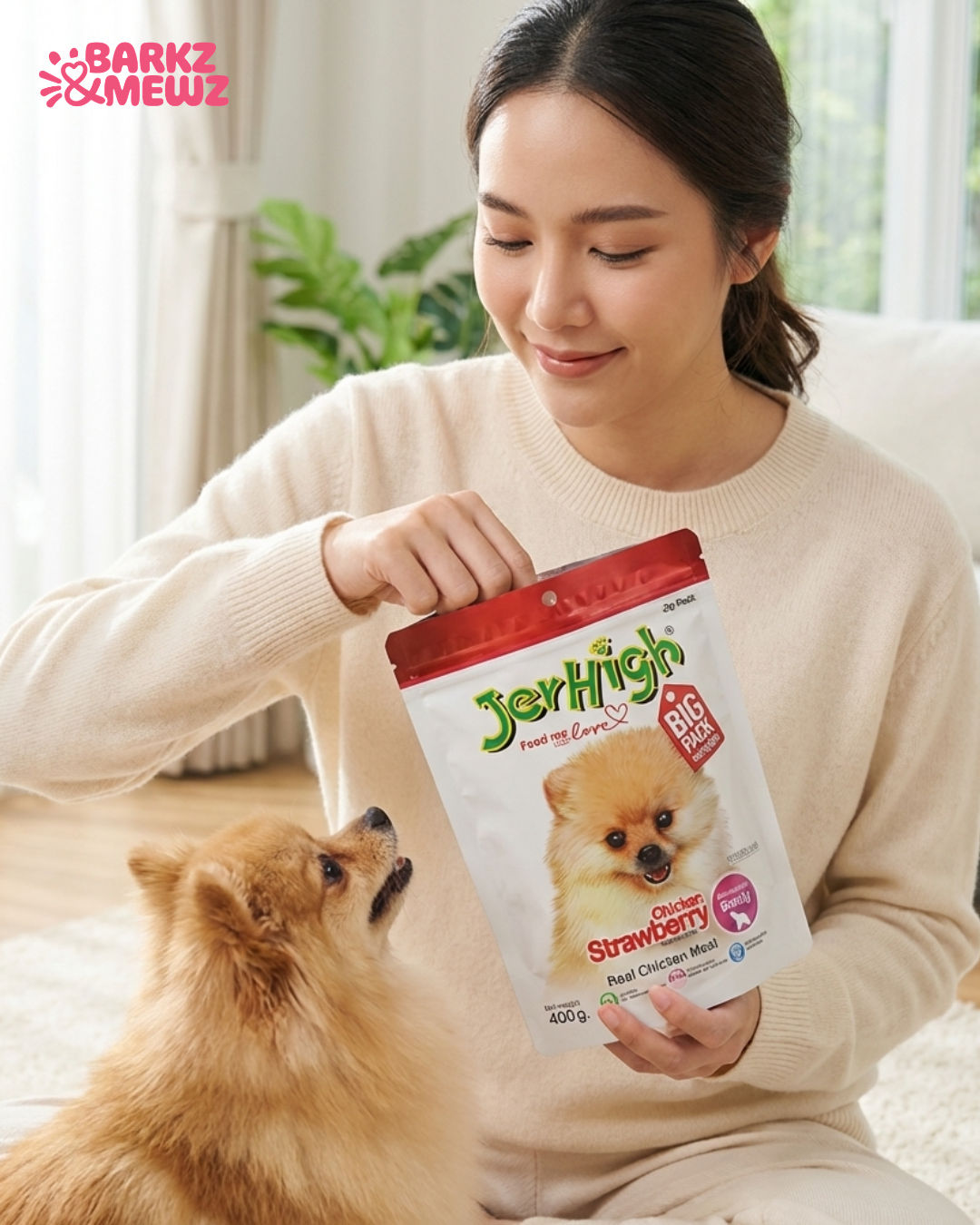 Jerhigh 400g Strawberry view 6