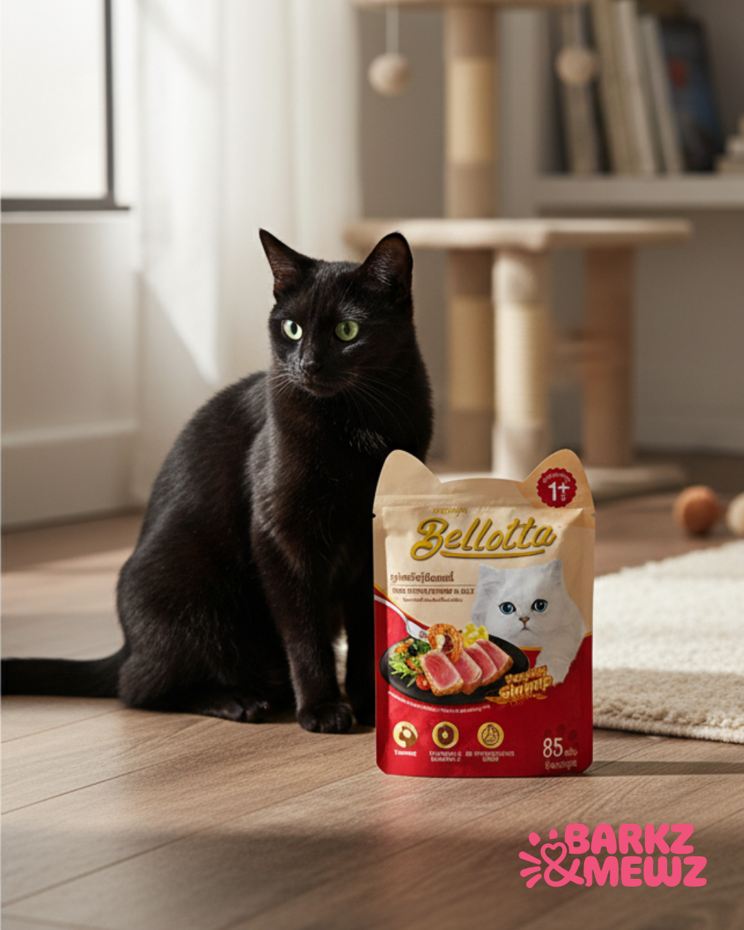 Bellotta 85g Shrimp in Jelly view 5