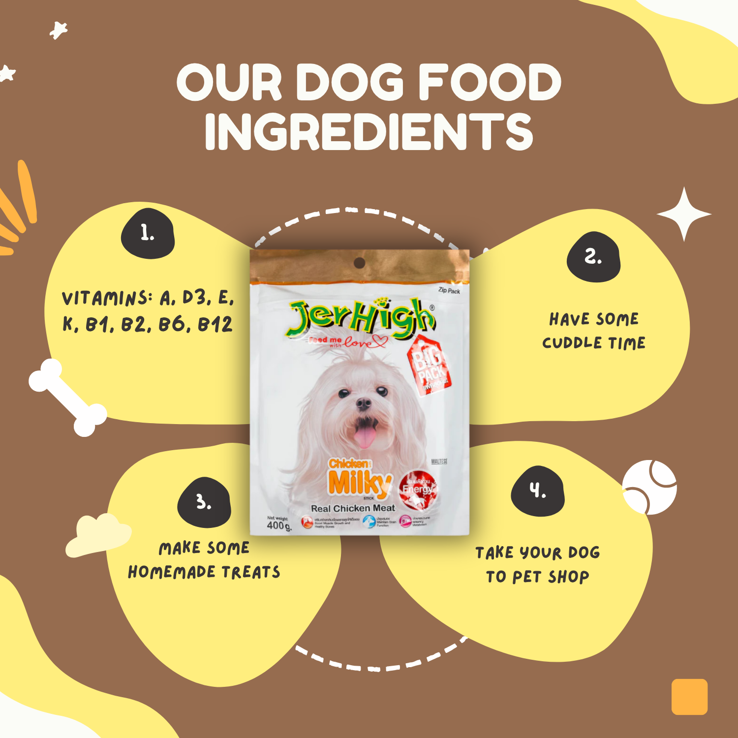 Jerhigh 400g Milky view 3