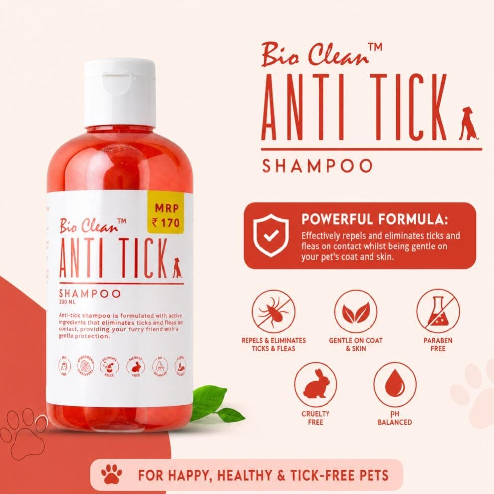 Bio Clean Anti Tick 200ml (Pack of 1) view 2