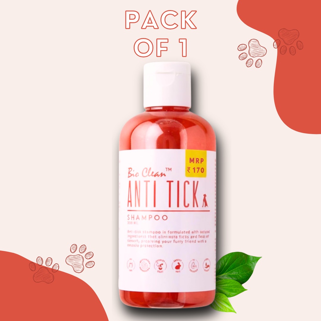 Bio Clean Anti Tick 200ml (Pack of 1)