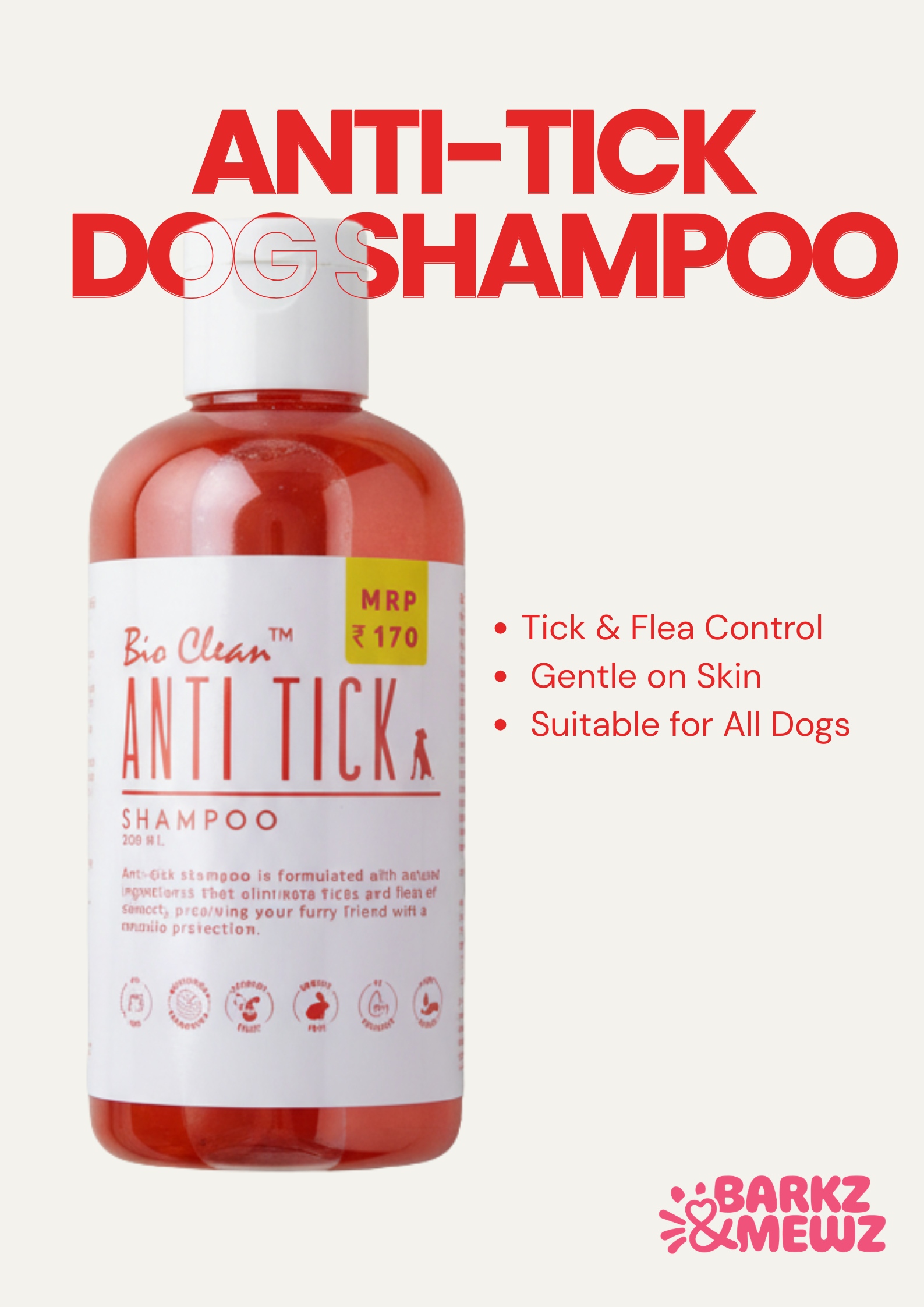 Bio Clean Anti Tick 200ml