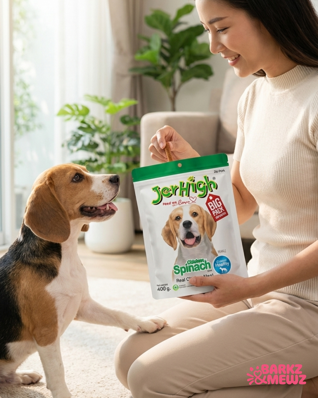 Jerhigh 400g Spinach view 5