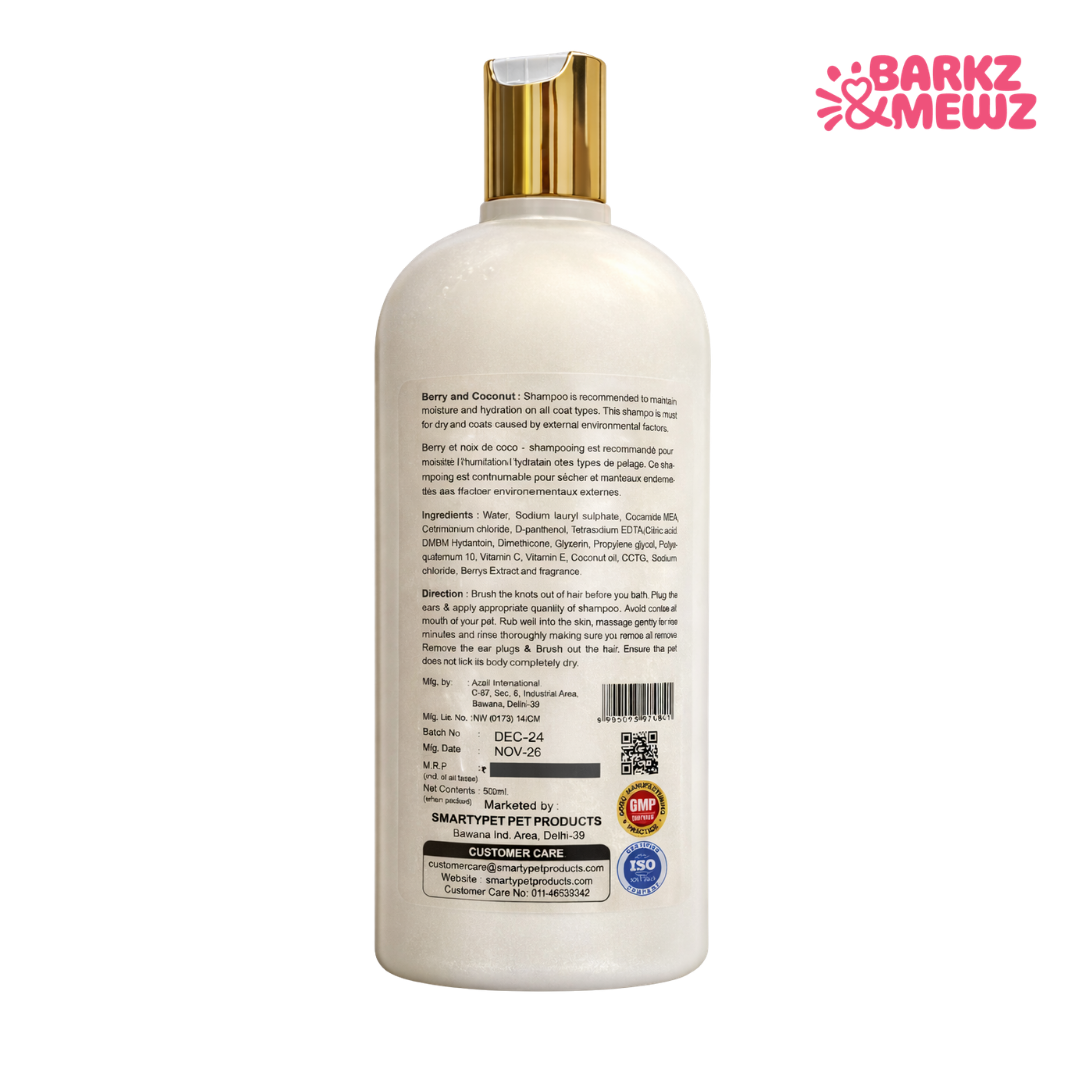 Oh My Dog Pet Shampoo 500ml, Berry & Coconut view 2