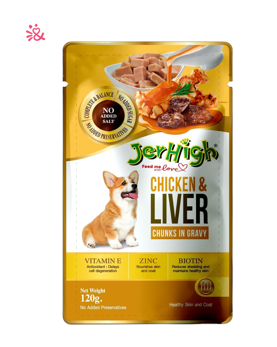 Jerhigh Gravy 120g Chicken & Liver