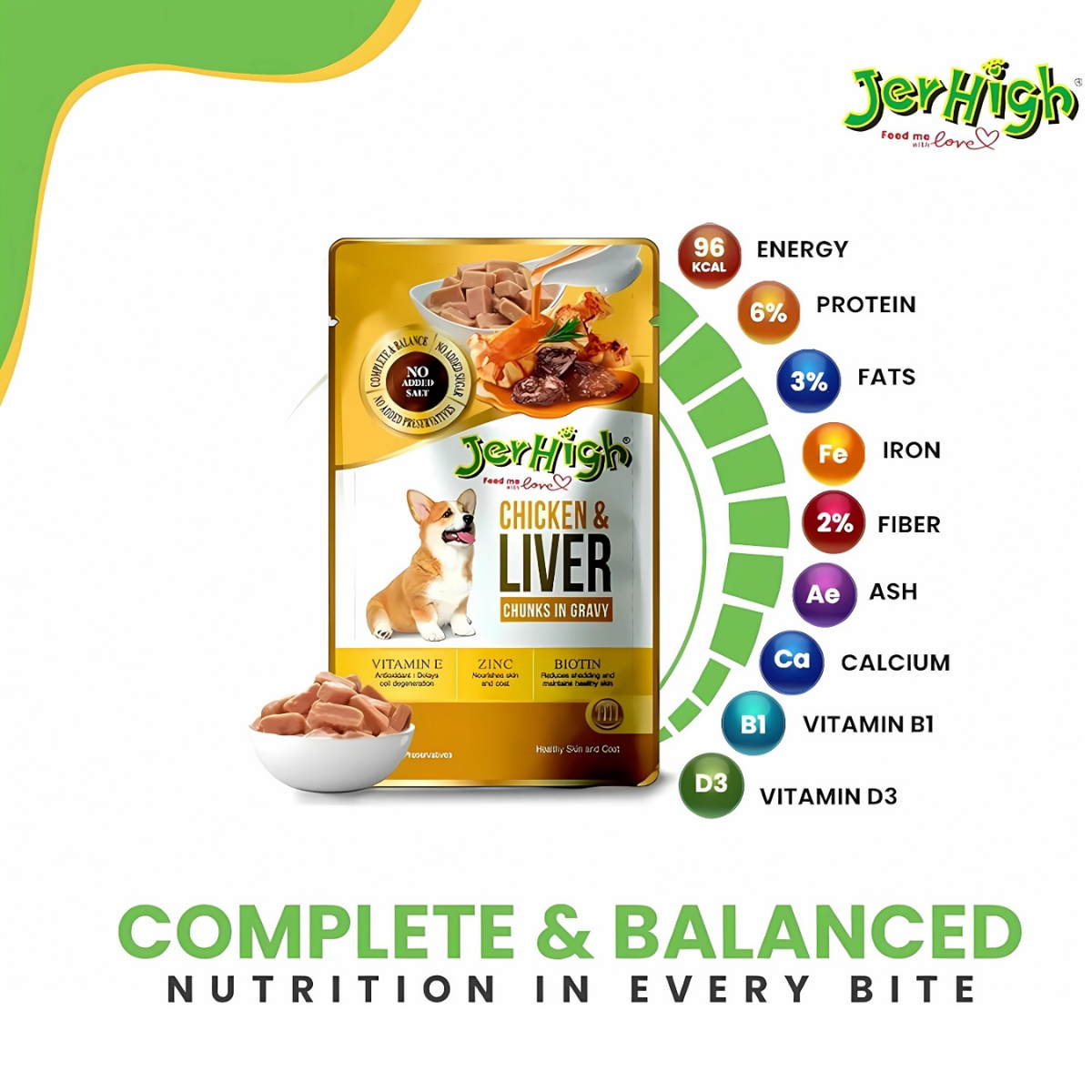 Jerhigh Gravy 120g Chicken & Liver view 4