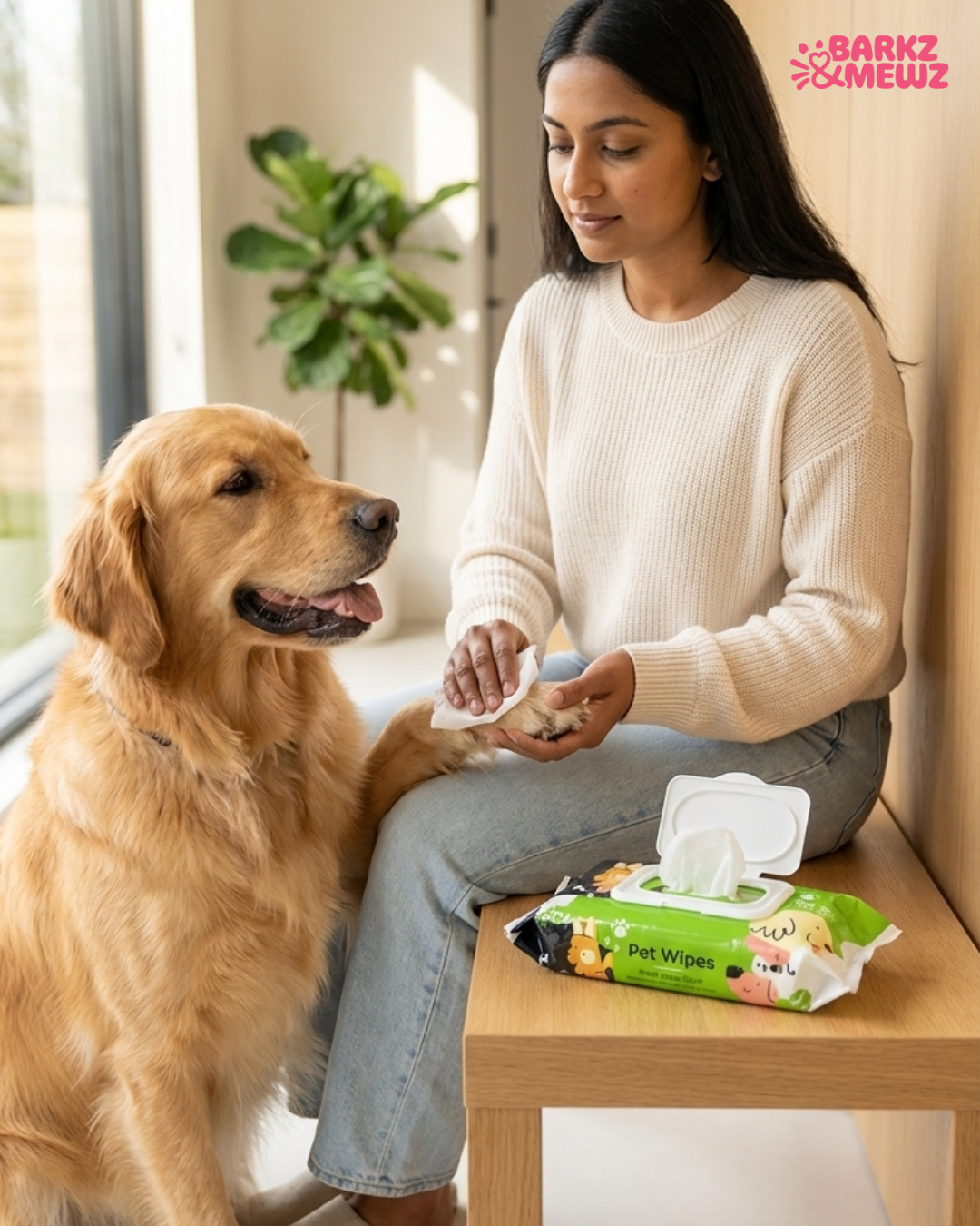Smarty Pet Wet Tissue Wipes ( Pack of 2) view 4
