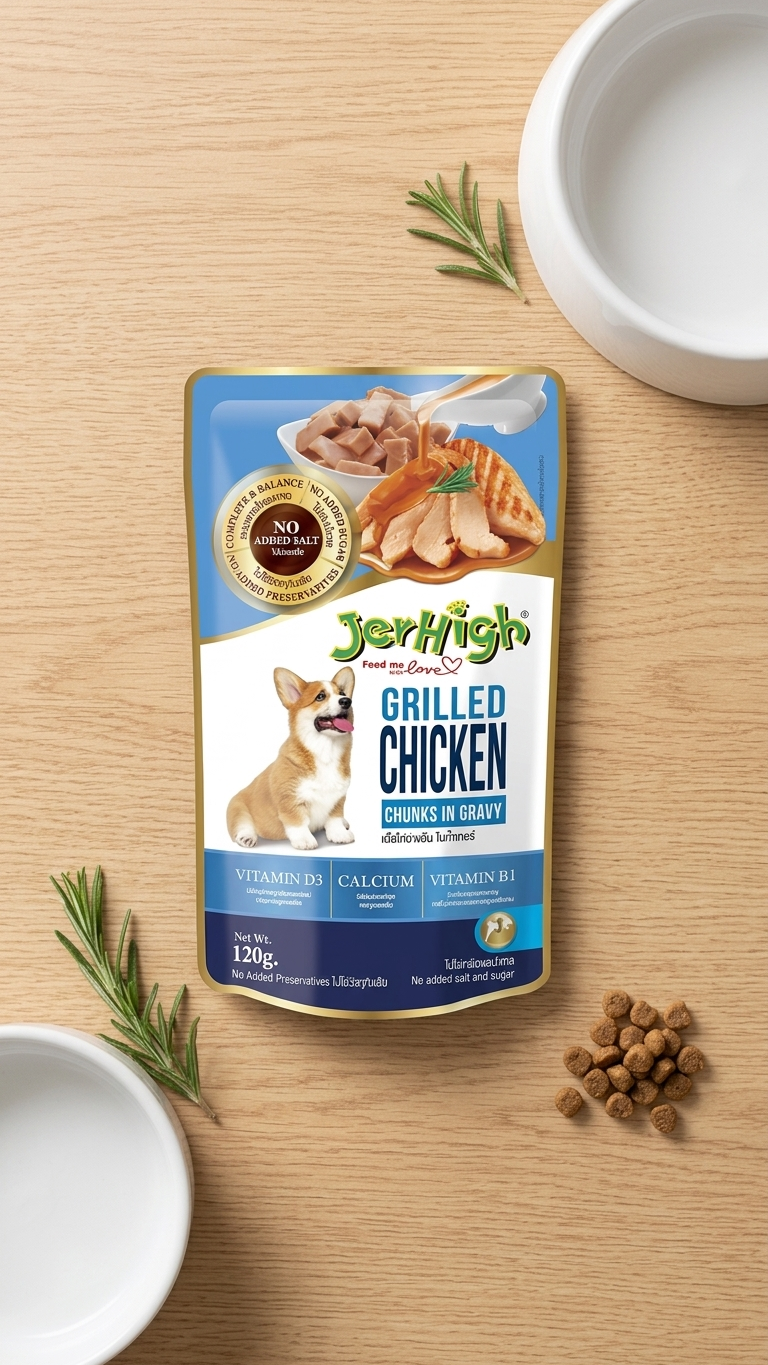 Jerhigh Gravy 120g Grilled Chicken