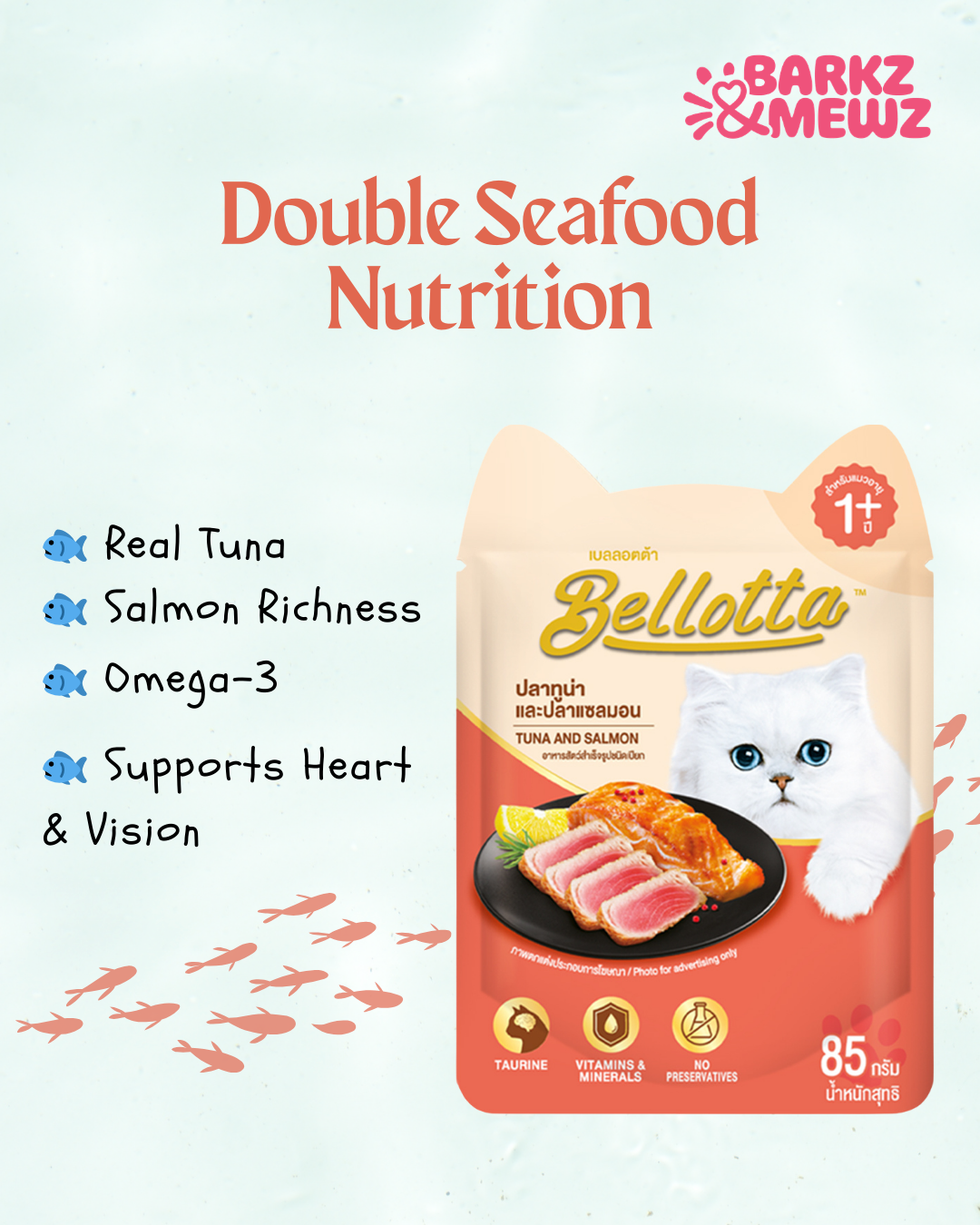 Bellotta 85g Tuna & Salmon view 4