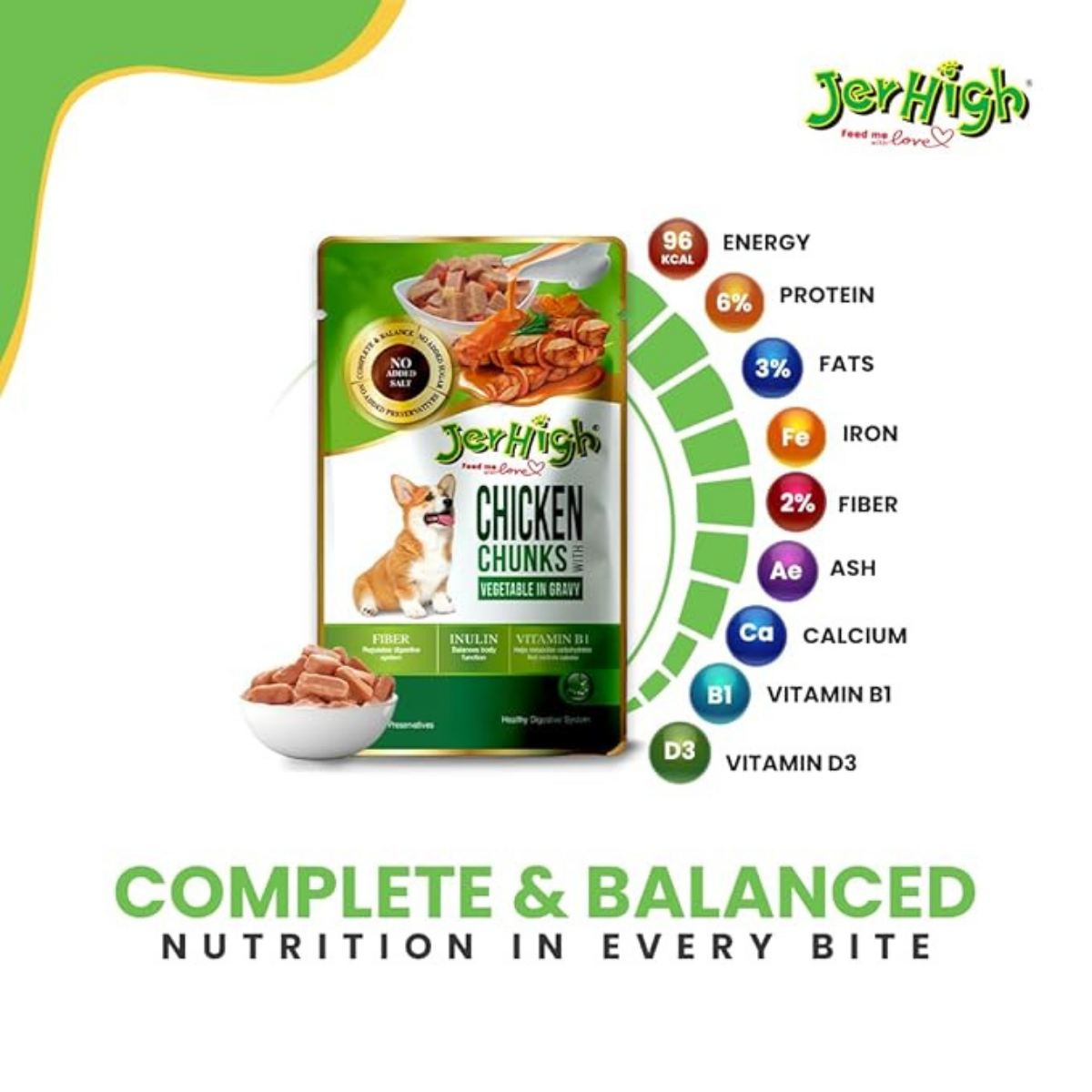 Jerhigh Gravy 120g Chicken & Veg view 5