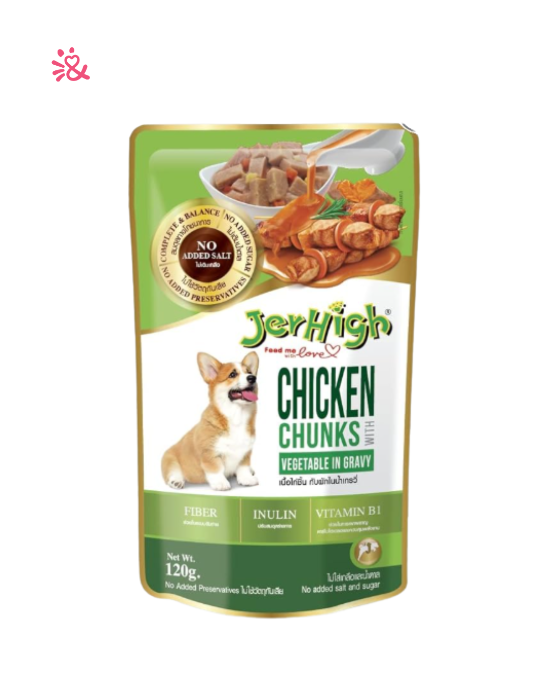 Jerhigh Gravy 120g Chicken & Veg