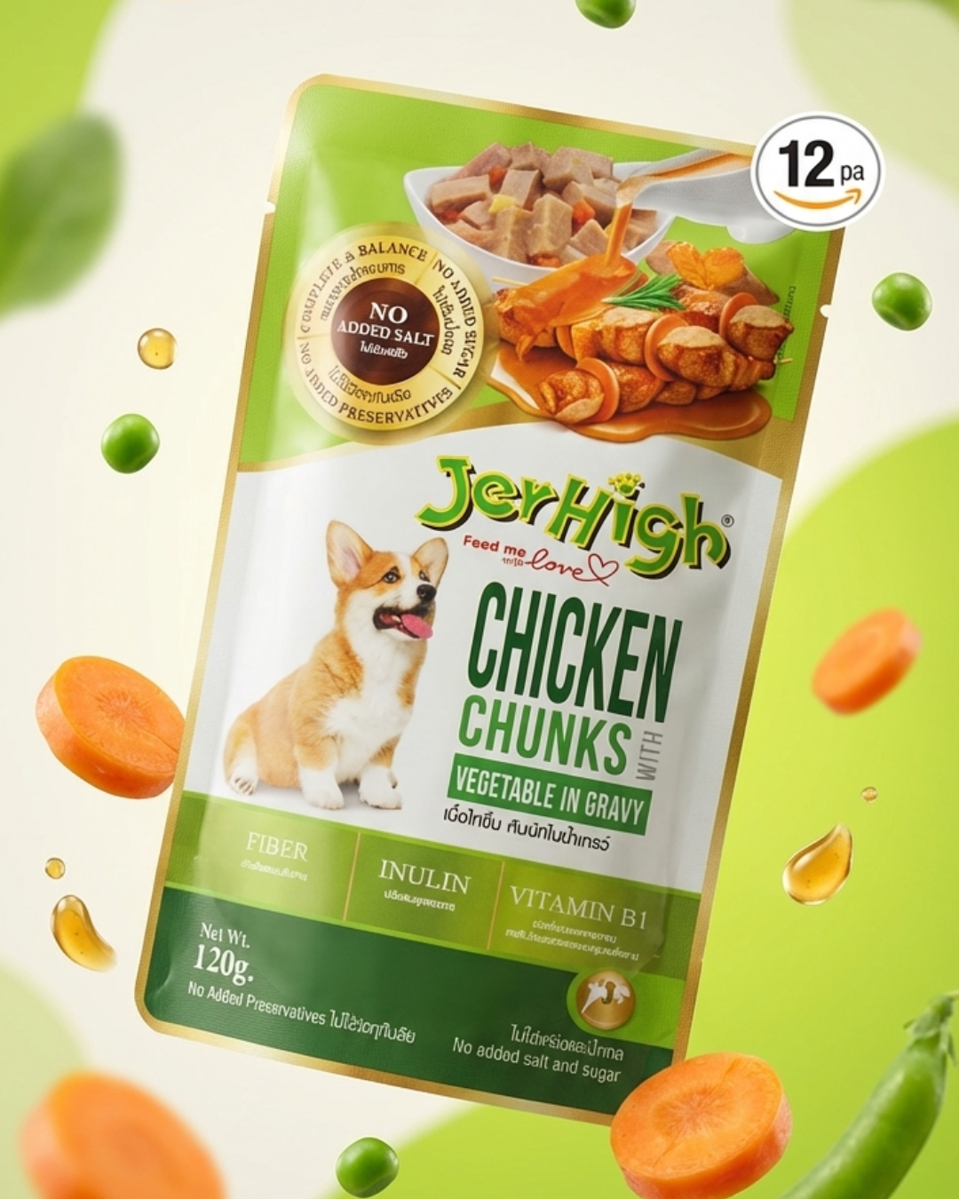 Jerhigh Gravy 120g Chicken & Veg