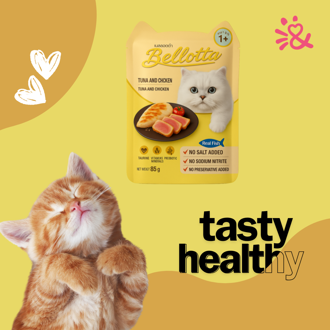 Bellotta 85g Tuna & Chicken view 3