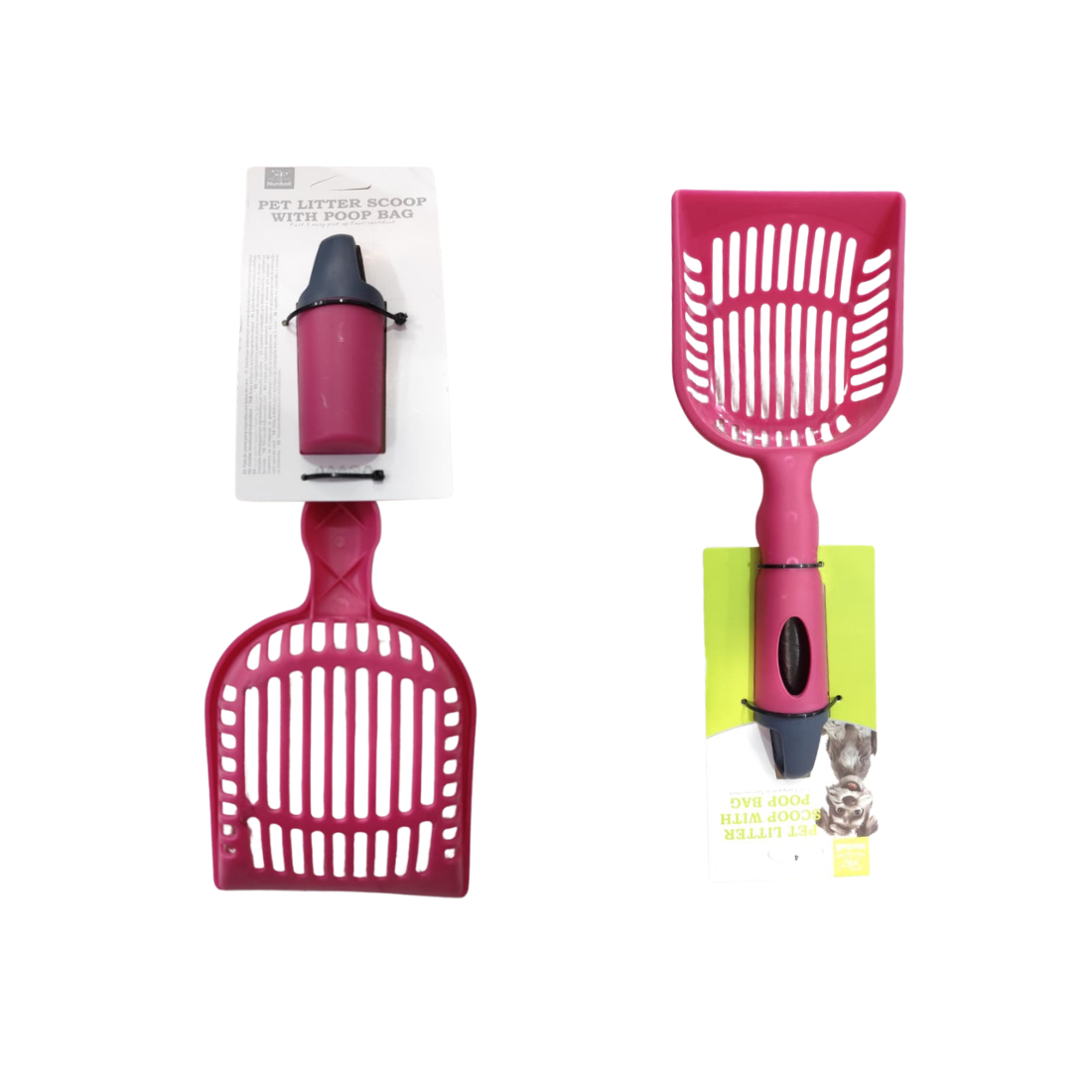 Litter Scooper with Poop Bag Holder view 2