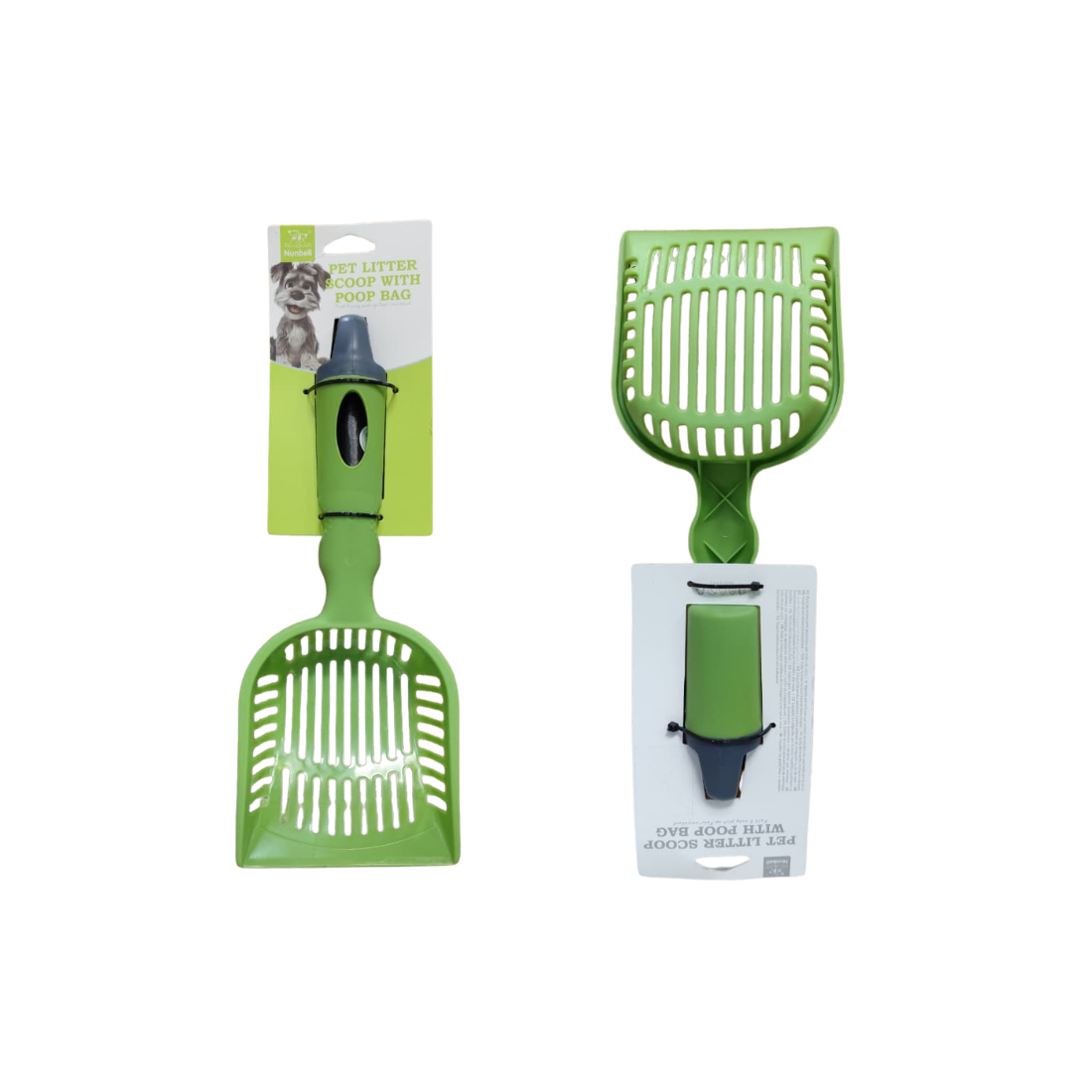 Litter Scooper with Poop Bag Holder
