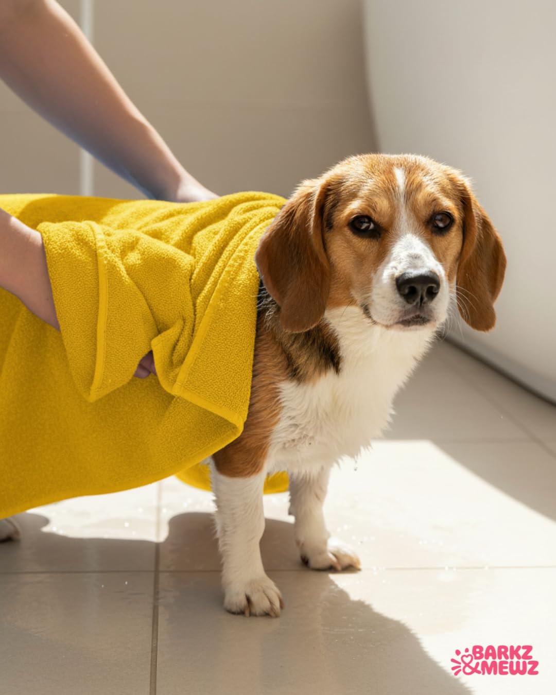 Pet Towel Yellow