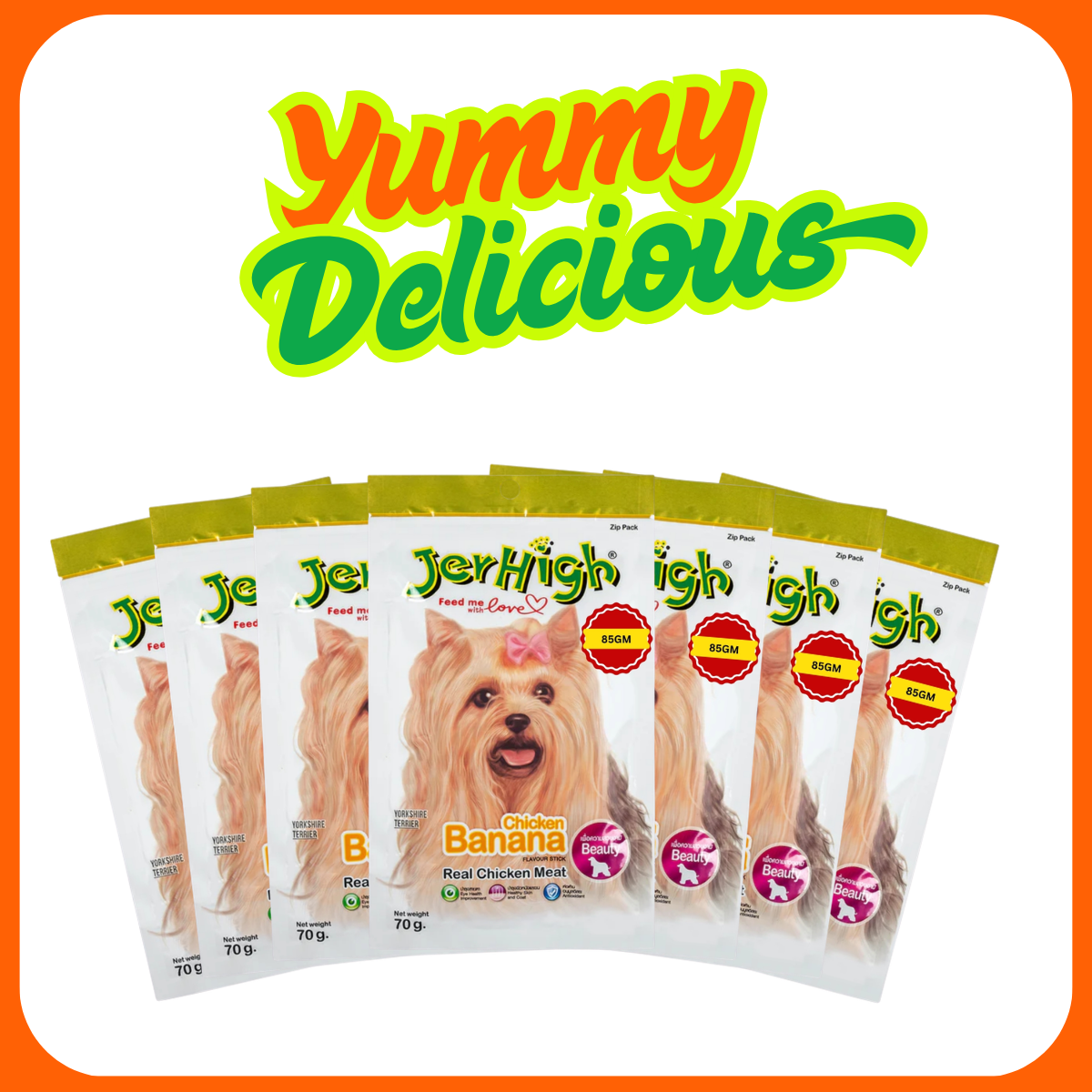 Jerhigh 70g Banana (Pack of 4) view 3