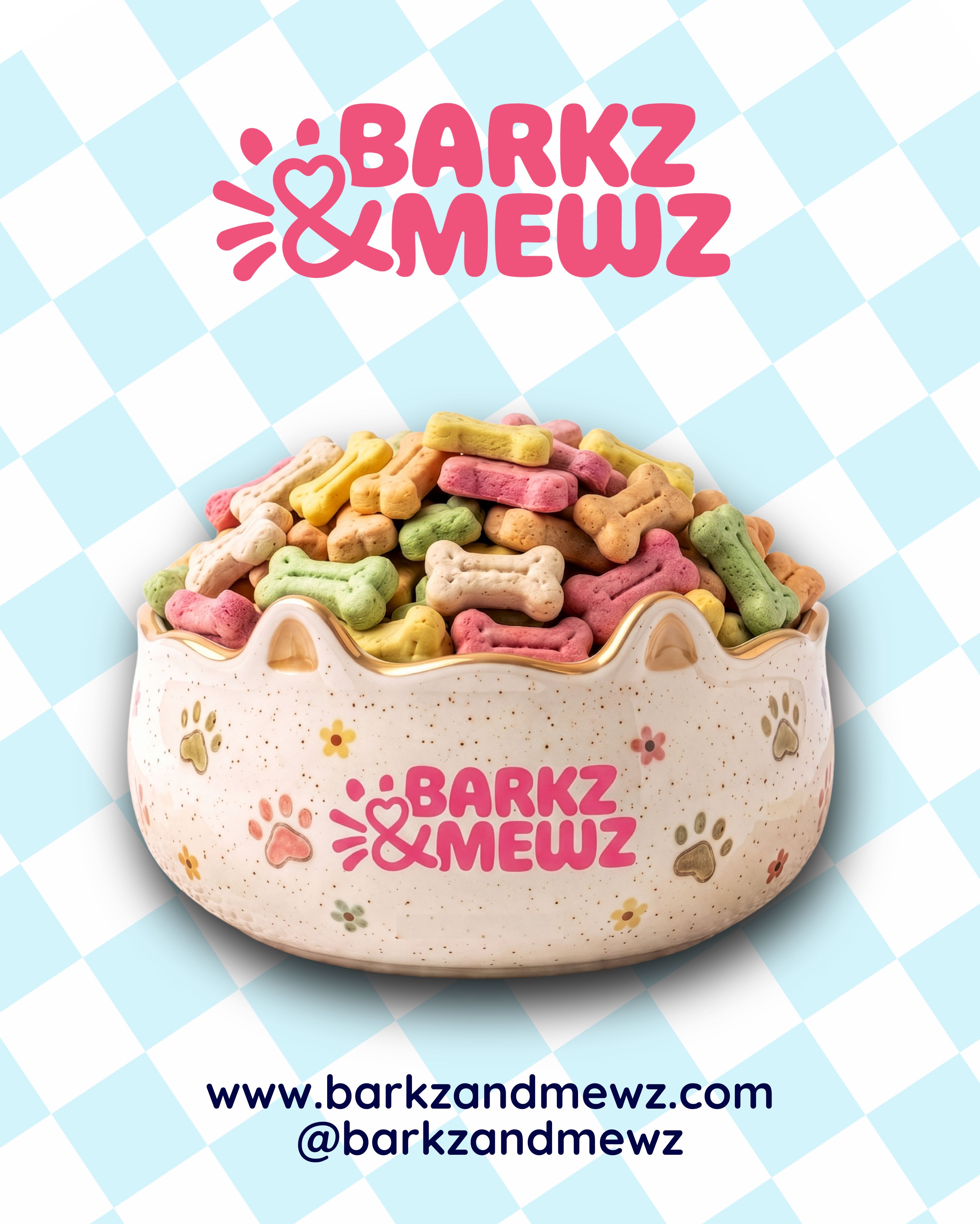 BarkzandMewz Mixed Flavour Dog Biscuits –1 Kg view 5
