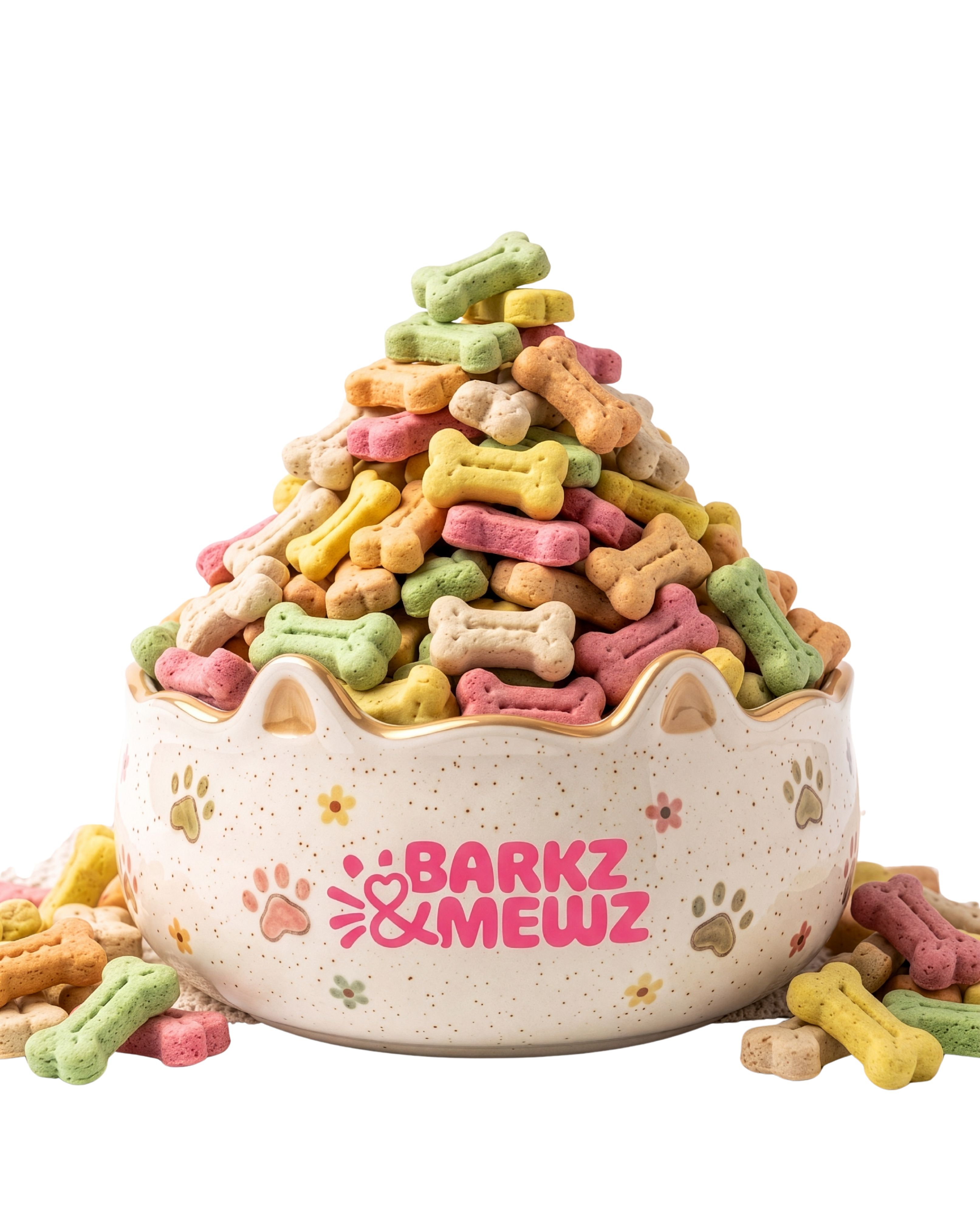 BarkzandMewz Mixed Flavour Dog Biscuits –1 Kg